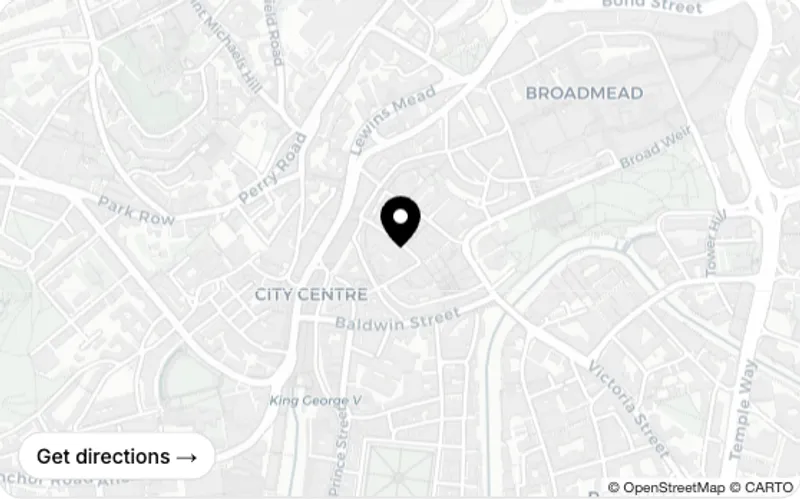 Map of Mary D’s Bar
